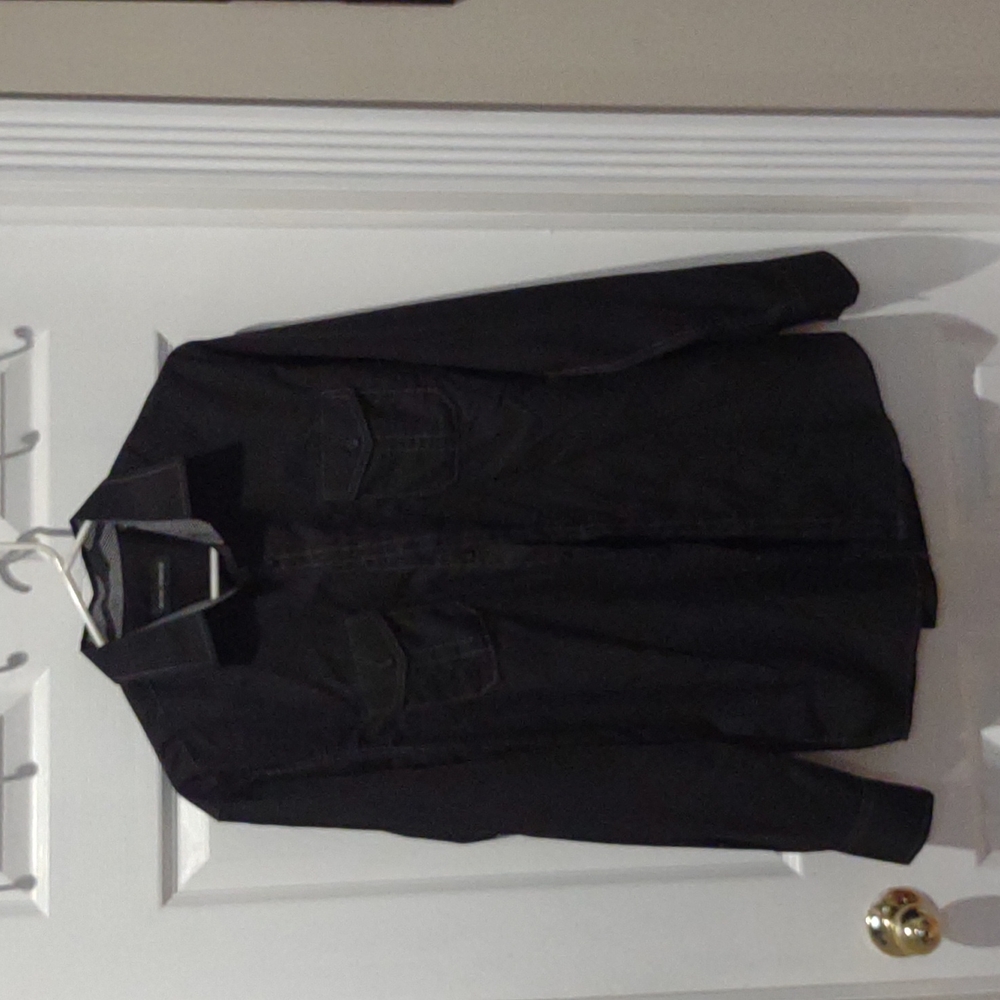 Men's long sleeve M shirt, Black